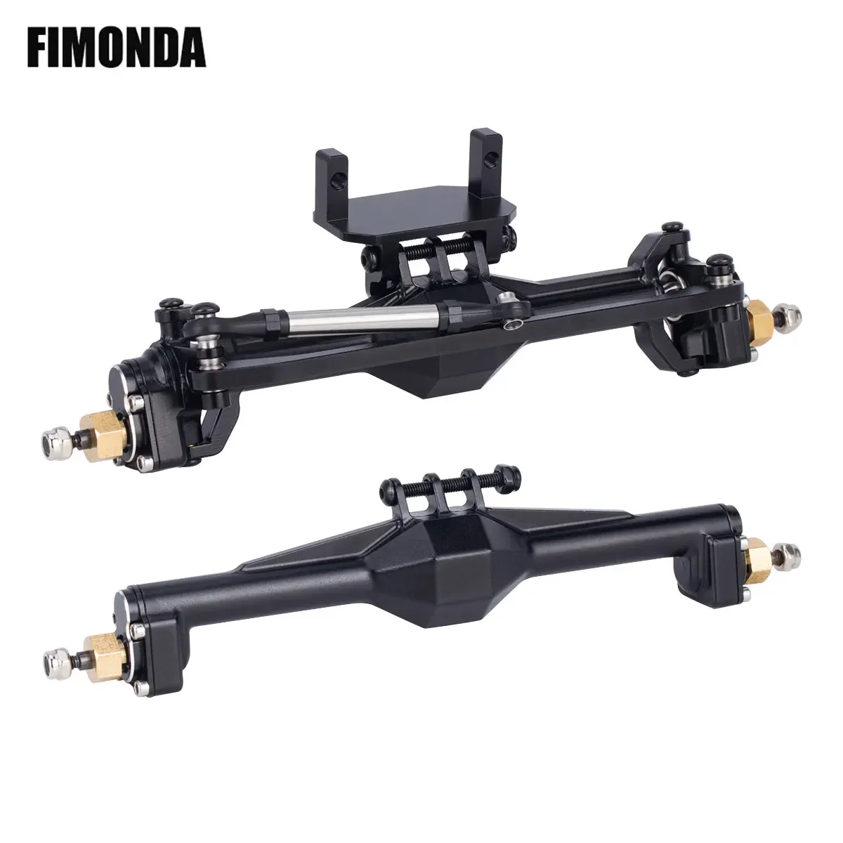 Rc Car Body Shell - Aluminium CNC Portal Axles + 10mm