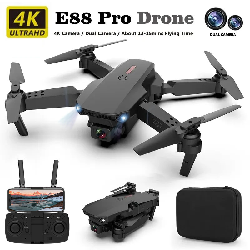 Drone Rc Harness - E88pro Drone profesional dengan aliran optik,