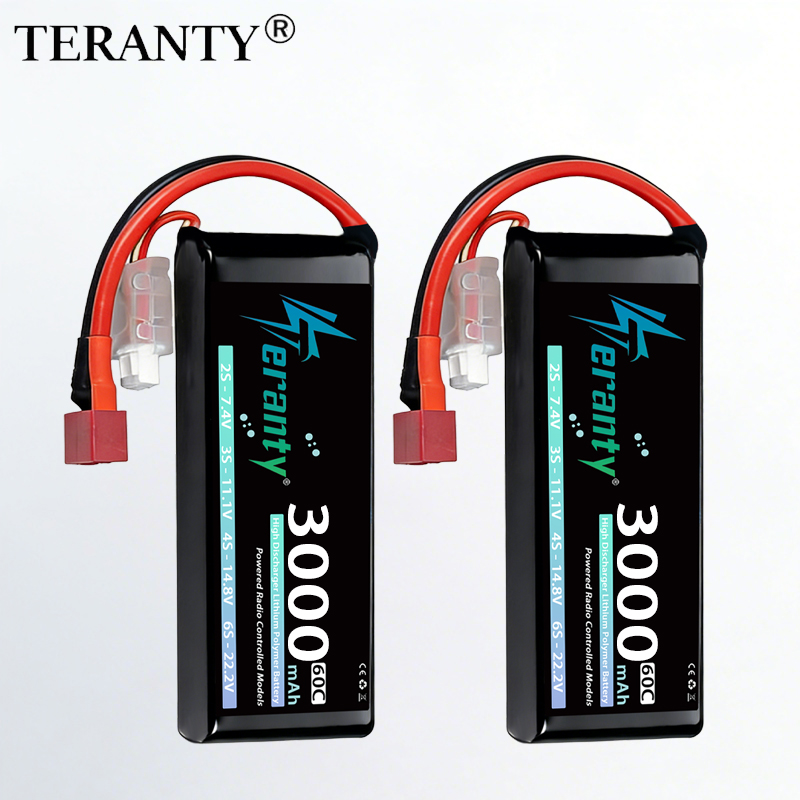Analog Fpv Transmitter - TERANTY 2S 3000mAh Baterai Lipo 7.4V