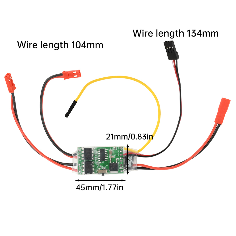 Drone Motor Rc Car - Pengontrol Kecepatan Elektrik Brushless ESC Bidirectional