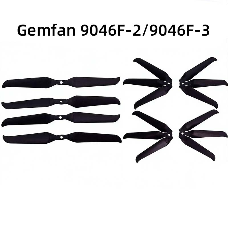 Drone Rc Folding - Baling-baling Lipat Gemfan 9046F-2/9046F-3 9-inci untuk