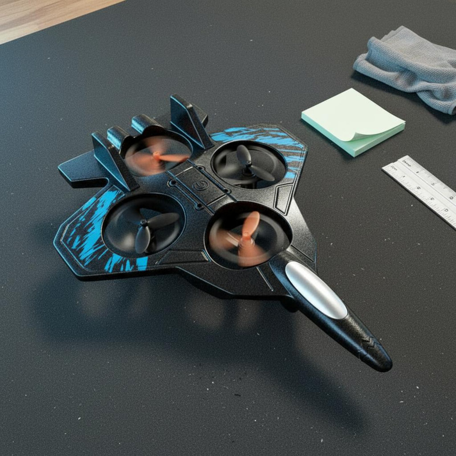Drone Rc Fighter Jet - Drone Akrobatik Tahan Jatuh Pesawat Tempur