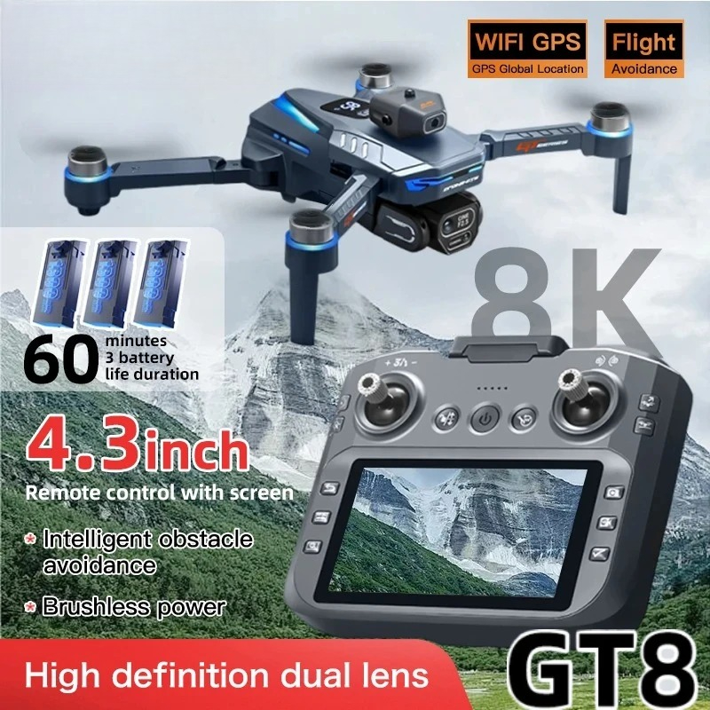 Drone Rc Harness - Drone GT8 Original 8K Profesional Kamera