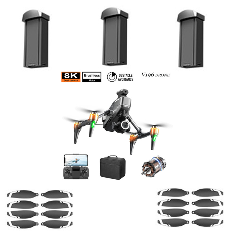 Drone V196 Rc - Baterai Drone Brushless V196 3.7V 1800Mah