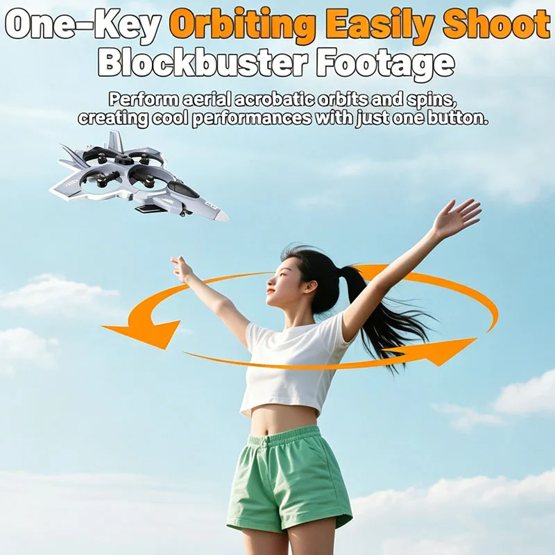 Drone Rc Fighter Jet - Drone JJRC RC dengan Kamera Definisi