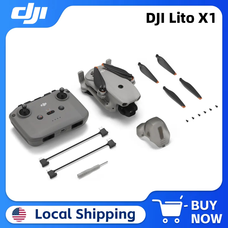 Drone X1 Rc - DJI Lito X1 Drone Cerdas 48MP