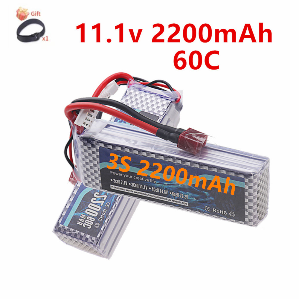 Dron Rc Quadcopter - Baterai Lipo 3S 11.1V Deans T