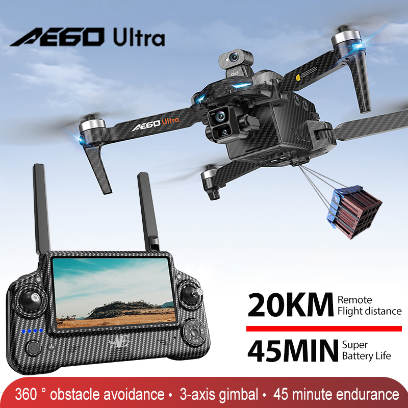 Drone Rc Folding - Drone Profesional AE60 GPS Kamera 8K