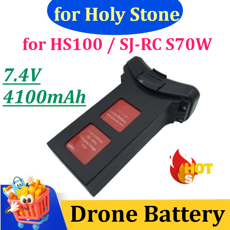 Drone Sjrc - Baterai Baru 7.4V 2800mAh/4100mAh untuk Drone