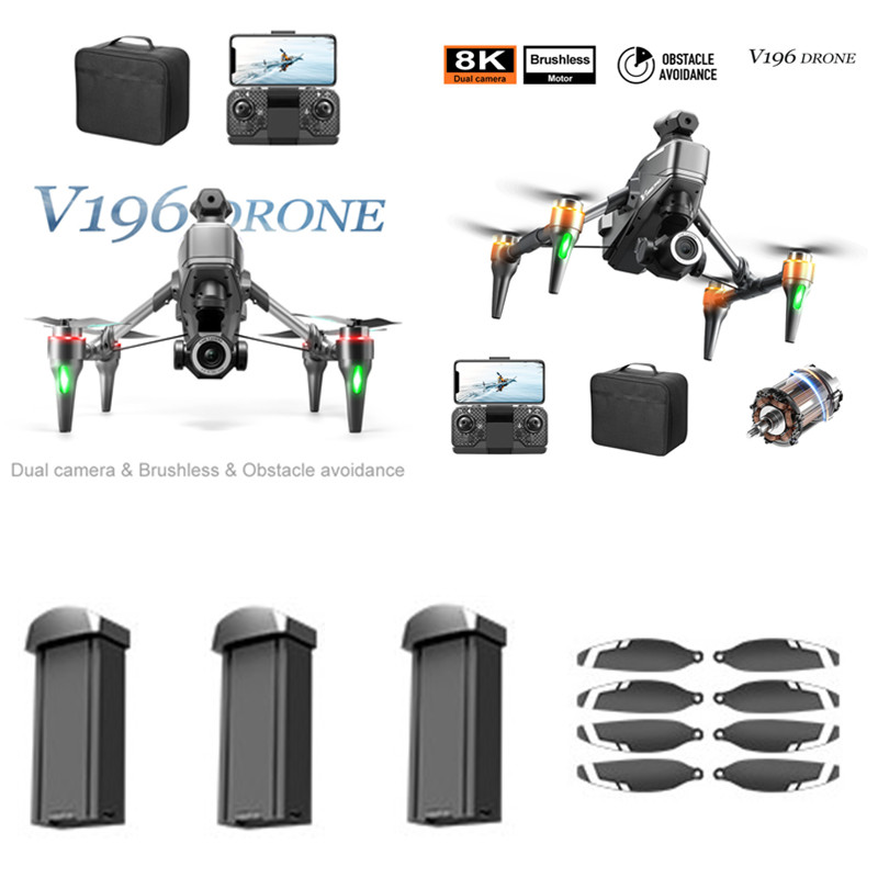 Drone V196 Rc - V196 Drone Quadcopter RC Tanpa Sikat