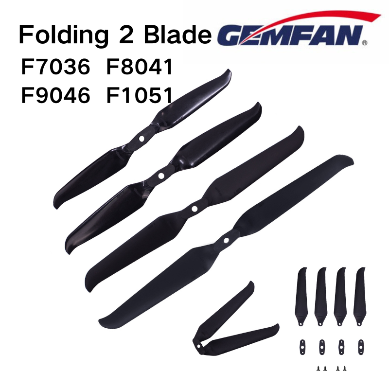 Drone Rc Folding - Prop Lipat 2 Bilah 7-10 Inci