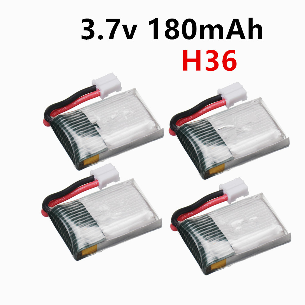 Drone Vs Rc Helicopter - Baterai Lipo 3.7V 180mAh 651723 dengan