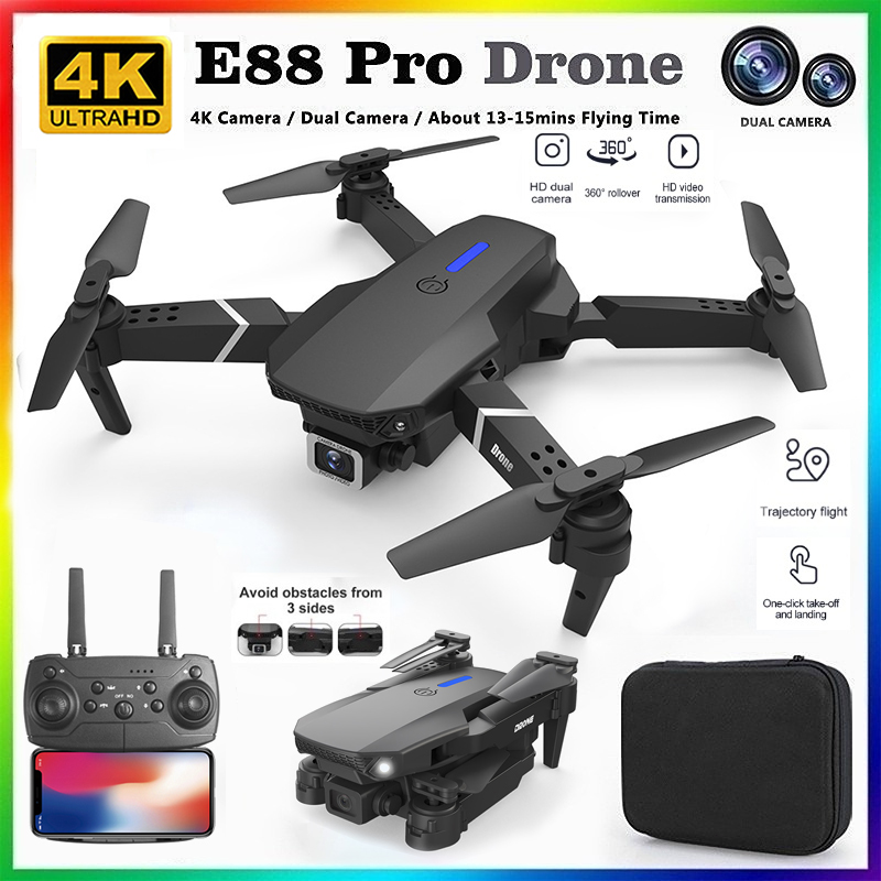2026 BARU E88 Drone Profesiona - Rc Drone E88 ulasan dan harga