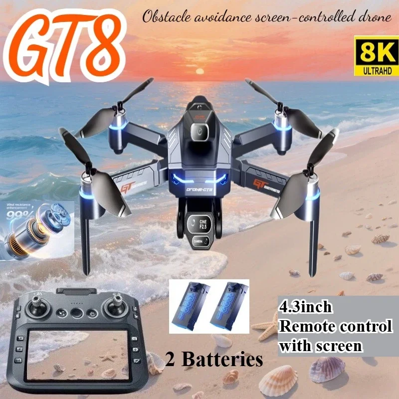 Drone 4K HD GT8 Kamera Menghin - Drone Rc Harness ulasan dan harga