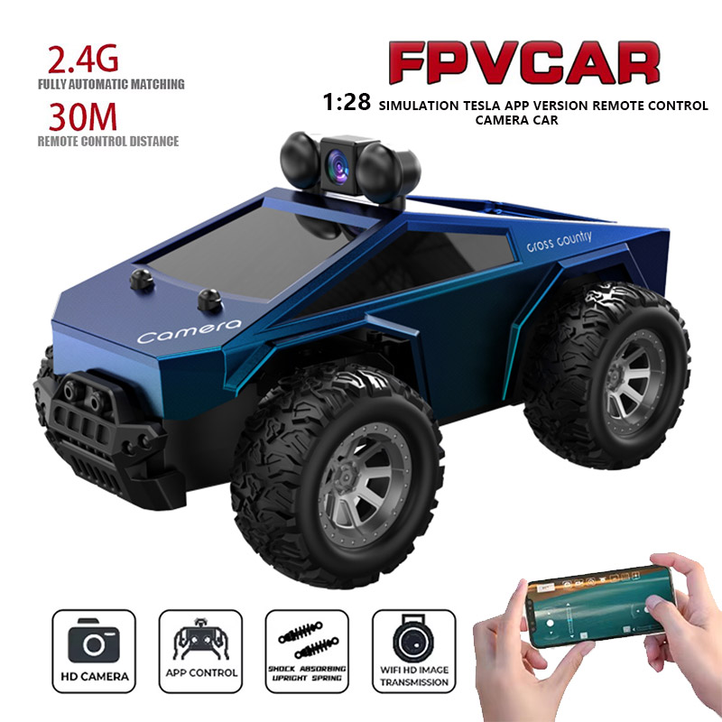 KF29 1:28 Rc Mobil dengan Kame - Drone Bike Rc ulasan dan harga