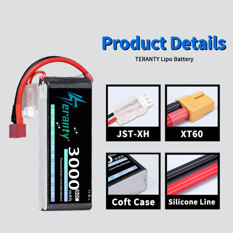 TERANTY 2S 3000mAh Baterai Lip - Analog Fpv Transmitter ulasan dan harga