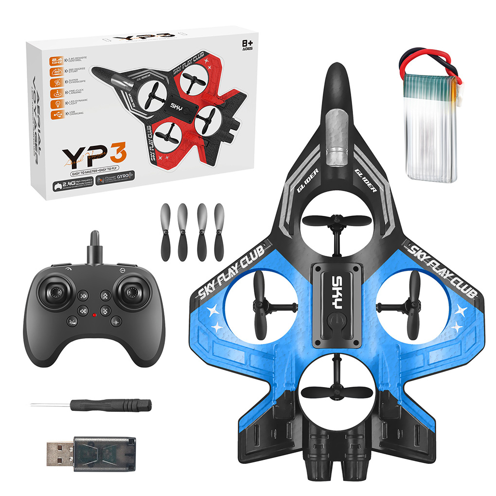 Drone RC 2.4G dengan Lampu, He - Drone Rc Fighter Jet ulasan dan harga