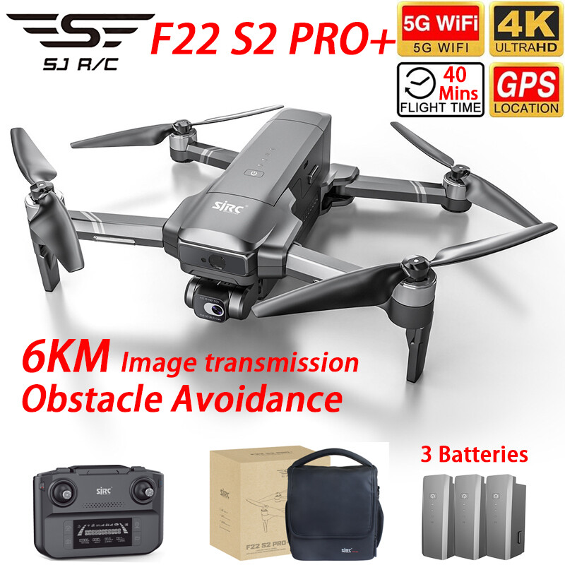 Drone SJRC F22 S2 PRO+ GPS 6KM - Drone Sjrc ulasan dan harga