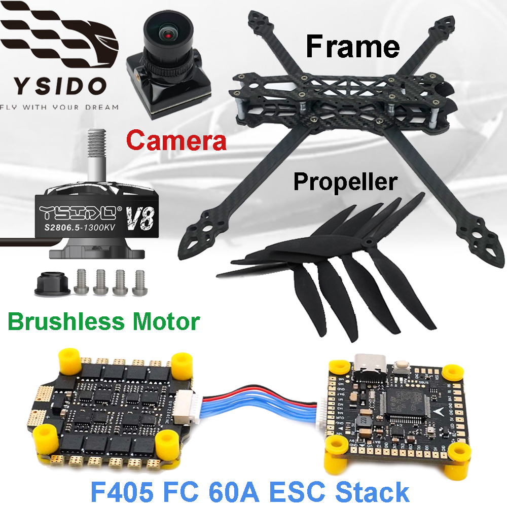 Mark4 7in 295mm Frame F405 FC  - Drone Motor Rc Car ulasan dan harga