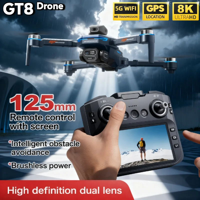 HOT Untuk Drone LSRC GT8 4K Pr - Drone Rc Folding ulasan dan harga