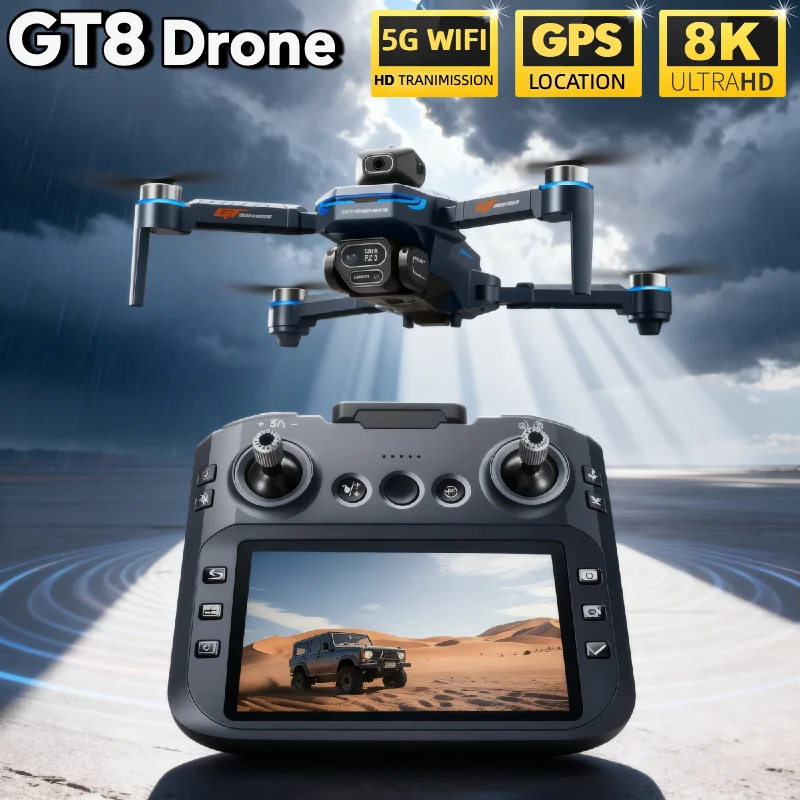 HOT Untuk Drone LSRC GT8 4K Pr - Drone Rc Folding ulasan dan harga