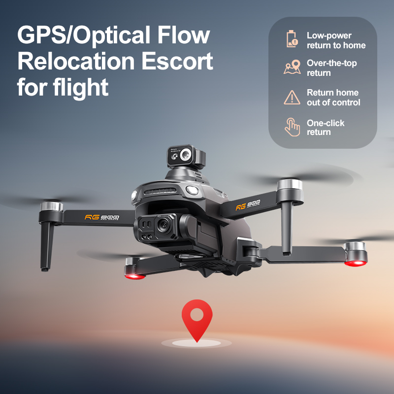 Drone RG800 MAX GPS Profesiona - Drone Rc Harness ulasan dan harga