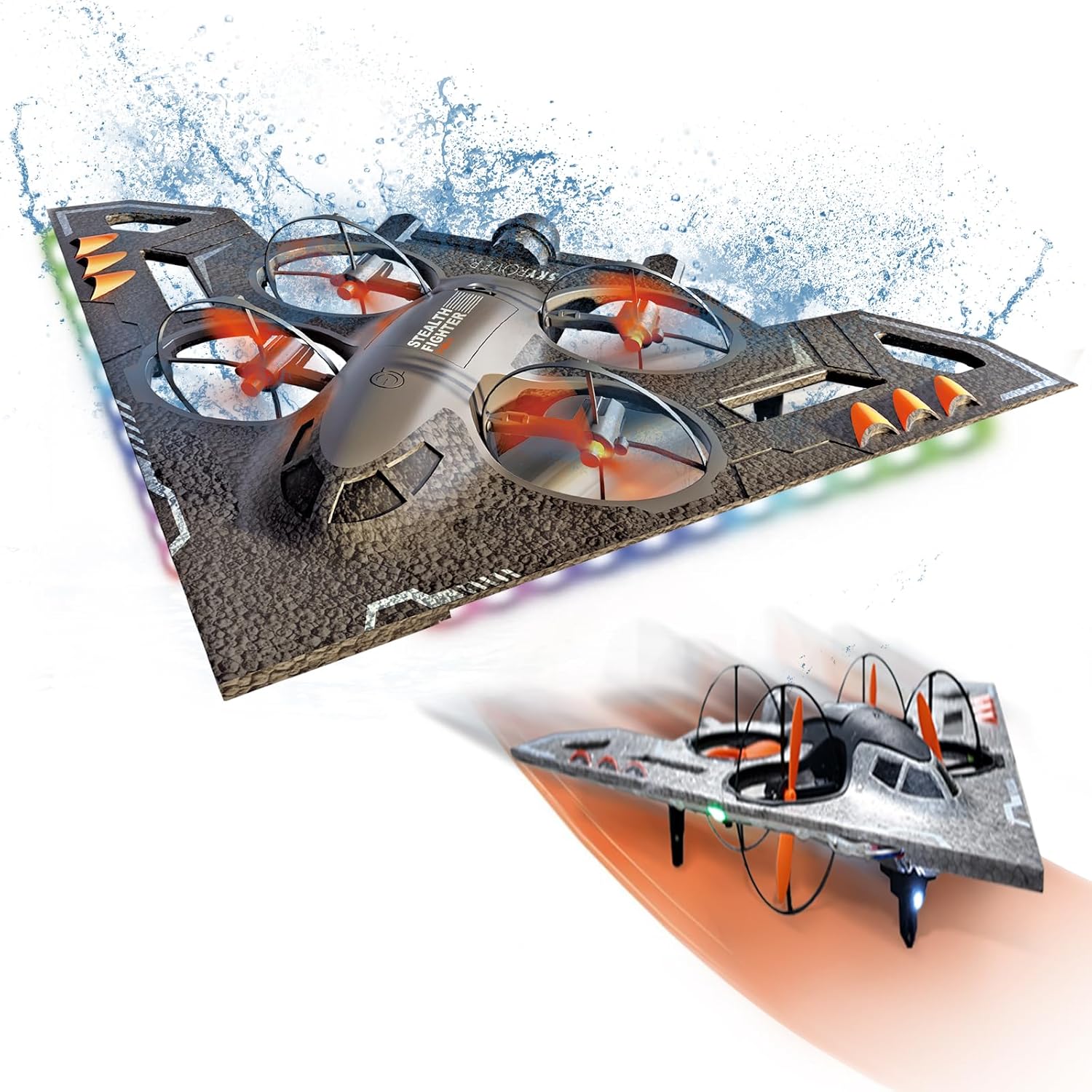 Pesawat Jet RC 3-in-1, Pesawat - Drone Rc Fighter Jet ulasan dan harga