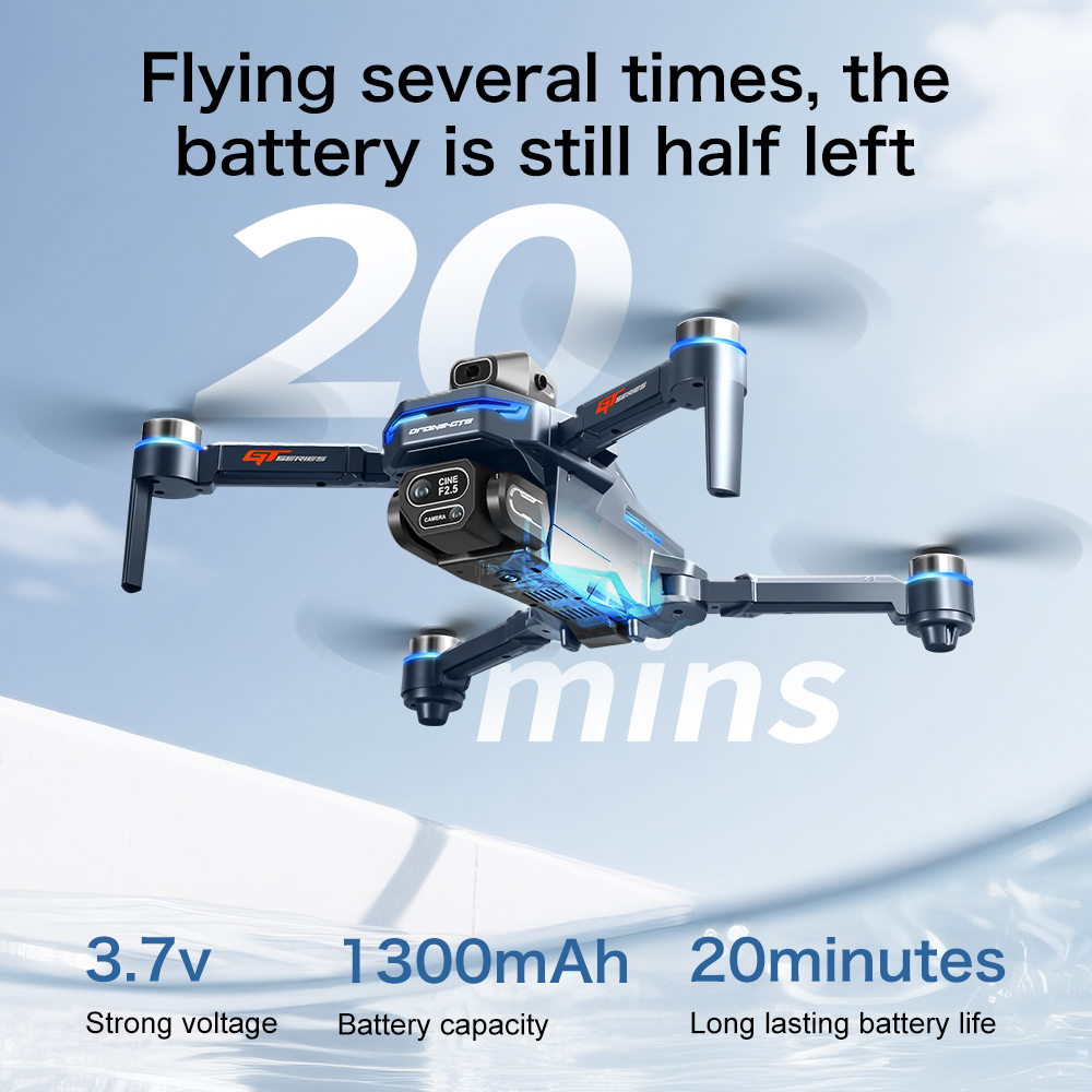 Drone GT8 Original 8K Profesio - Drone Rc Harness ulasan dan harga