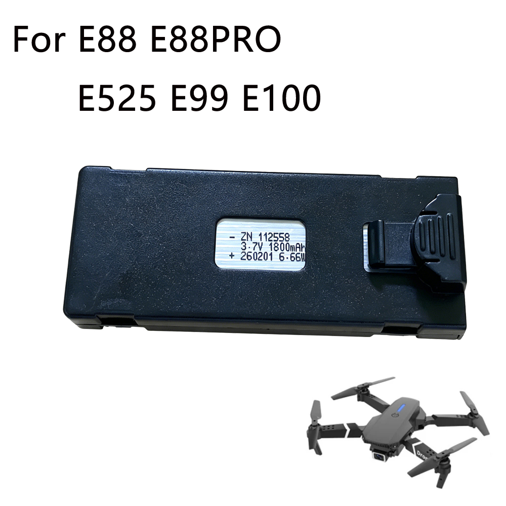 E88 baterai Drone 3.7V 1800mAh - Rc Drone E88 ulasan dan harga
