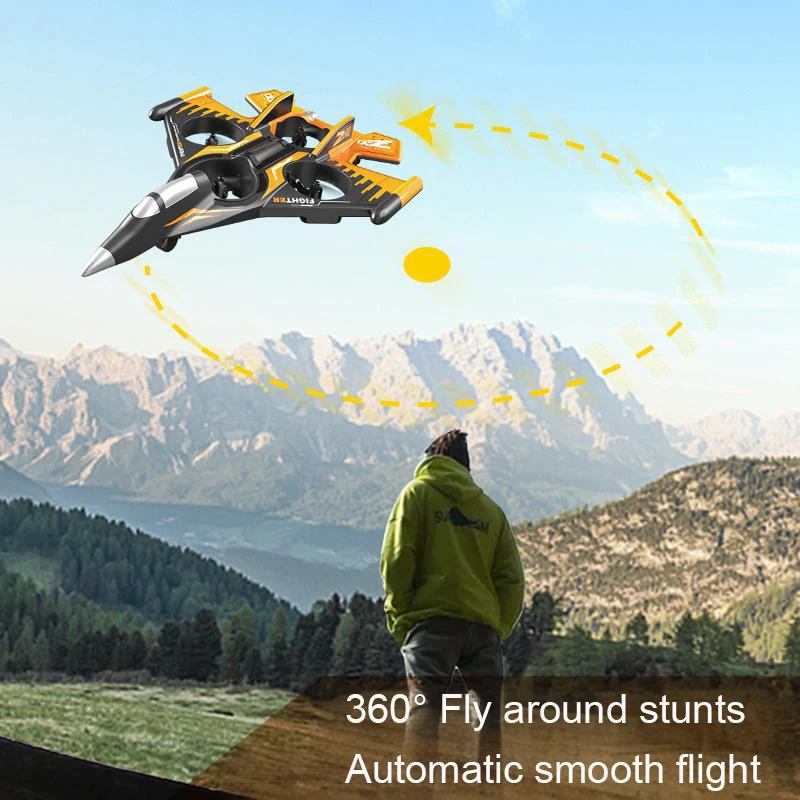 Drone Pesawat RC 4 Saluran 2.4 - Drone Rc Fighter Jet ulasan dan harga