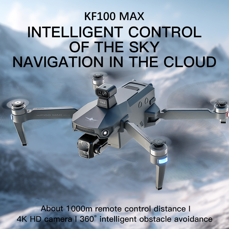 KF100 MAX Drone GPS Kamera 4K  - Drone App Rc Fpv ulasan dan harga