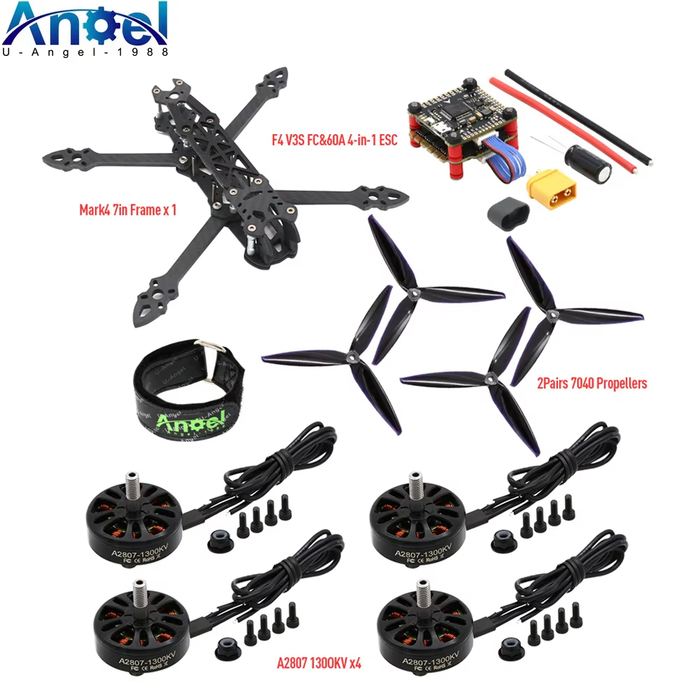 Mark4 Mark 4 7 inci 295mm FPV  - Drone Rc Harness ulasan dan harga