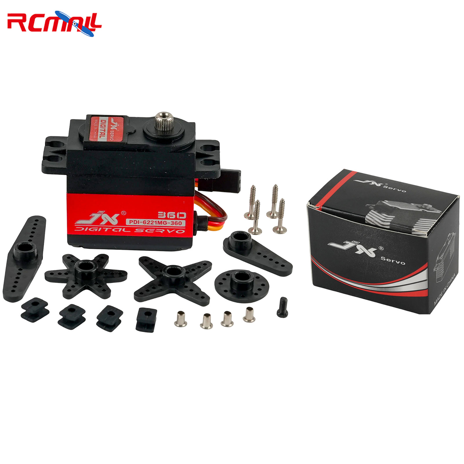JX Servo 6221MG 20KG Motor Ser - Drone Motor Rc Car ulasan dan harga