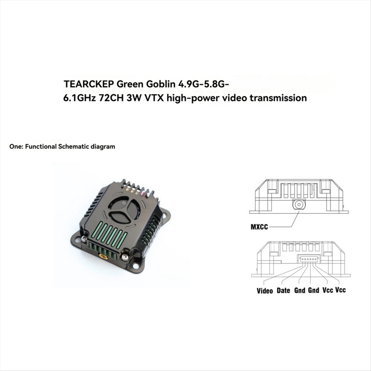 Mesin FPV traverse 4.9 hingga  - Analog Fpv Transmitter ulasan dan harga