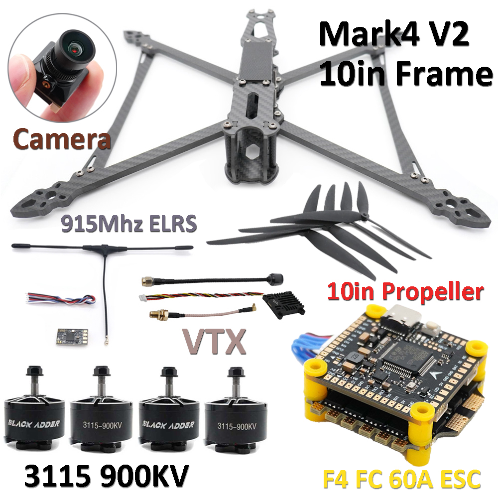 Mark4 V2 10in Frame Combo Set  - Drone Motor Rc Car ulasan dan harga