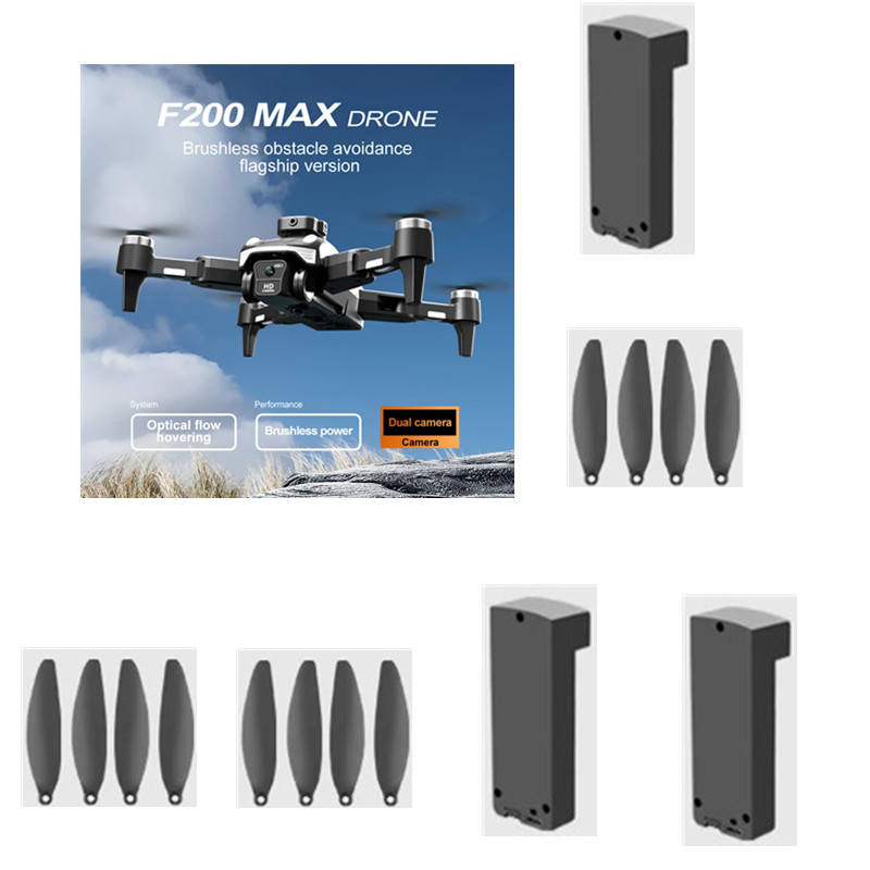 Baterai Drone F200 Suku Cadang - Drone V196 Rc ulasan dan harga
