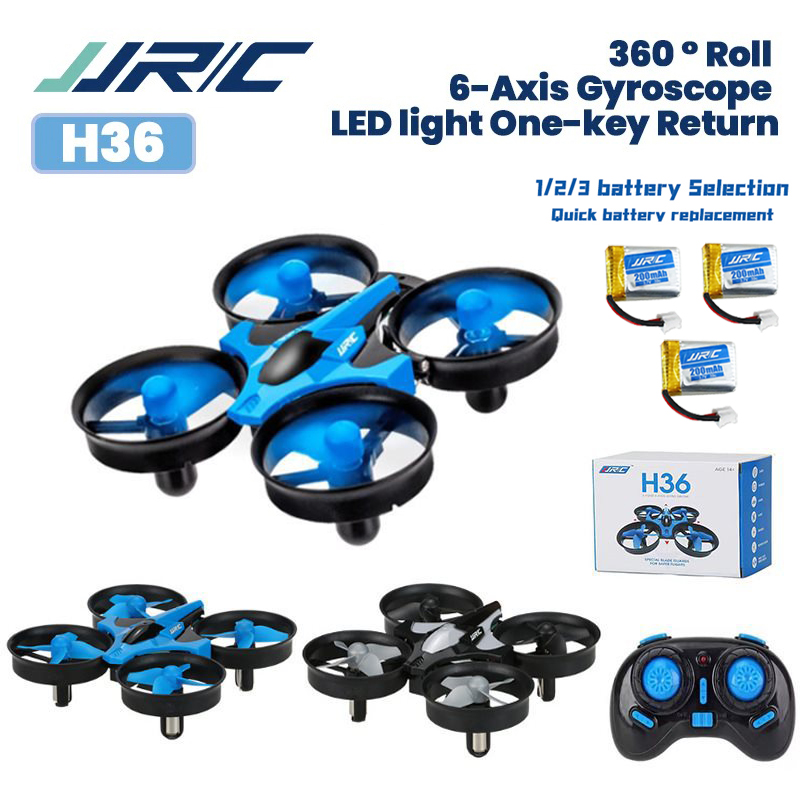 JJRC H36 Mini Drone 4ch 6-Axis - Drone Vs Rc Helicopter ulasan dan harga