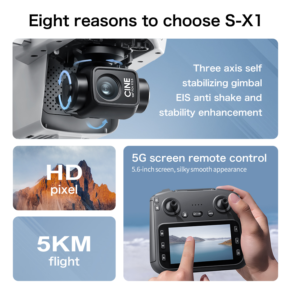 Penawaran Terbaik Drone GPS S- - Drone X1 Rc ulasan dan harga