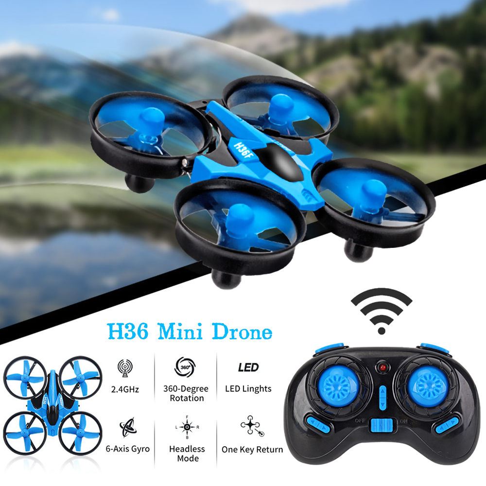 JJRC H36 Mini Drone Rc 4ch 6-A - Drone Vs Rc Helicopter ulasan dan harga