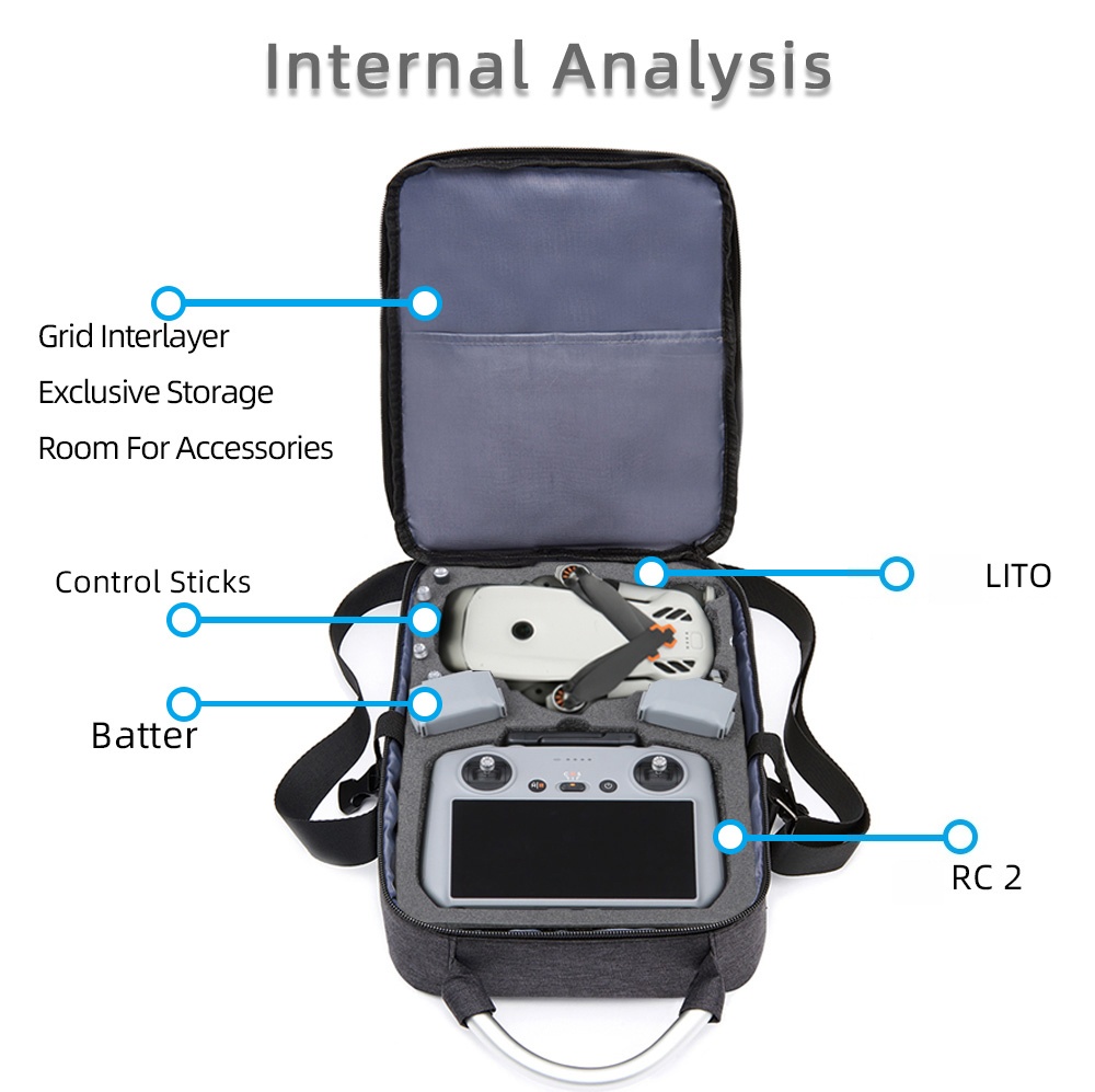 Untuk DJI Lito X1 Tas Organize - Drone X1 Rc ulasan dan harga
