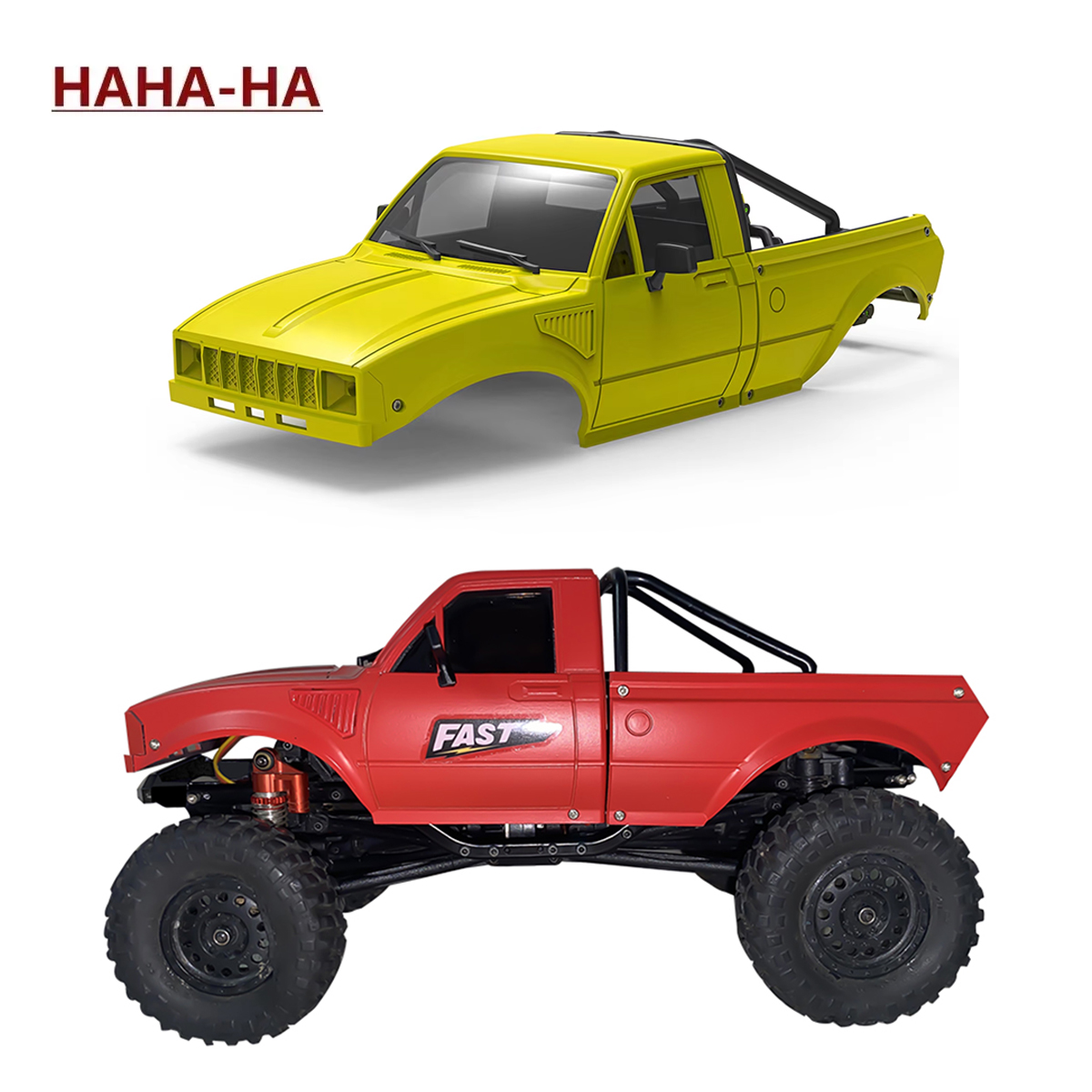 IR60-24 Bodi Keras Pickup deng - Rc Car Body Shell ulasan dan harga
