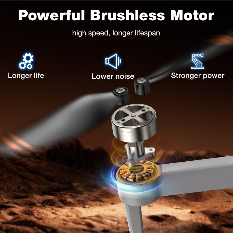Drone Baru L017 Pro Brushless  - Drone App Rc Fpv ulasan dan harga
