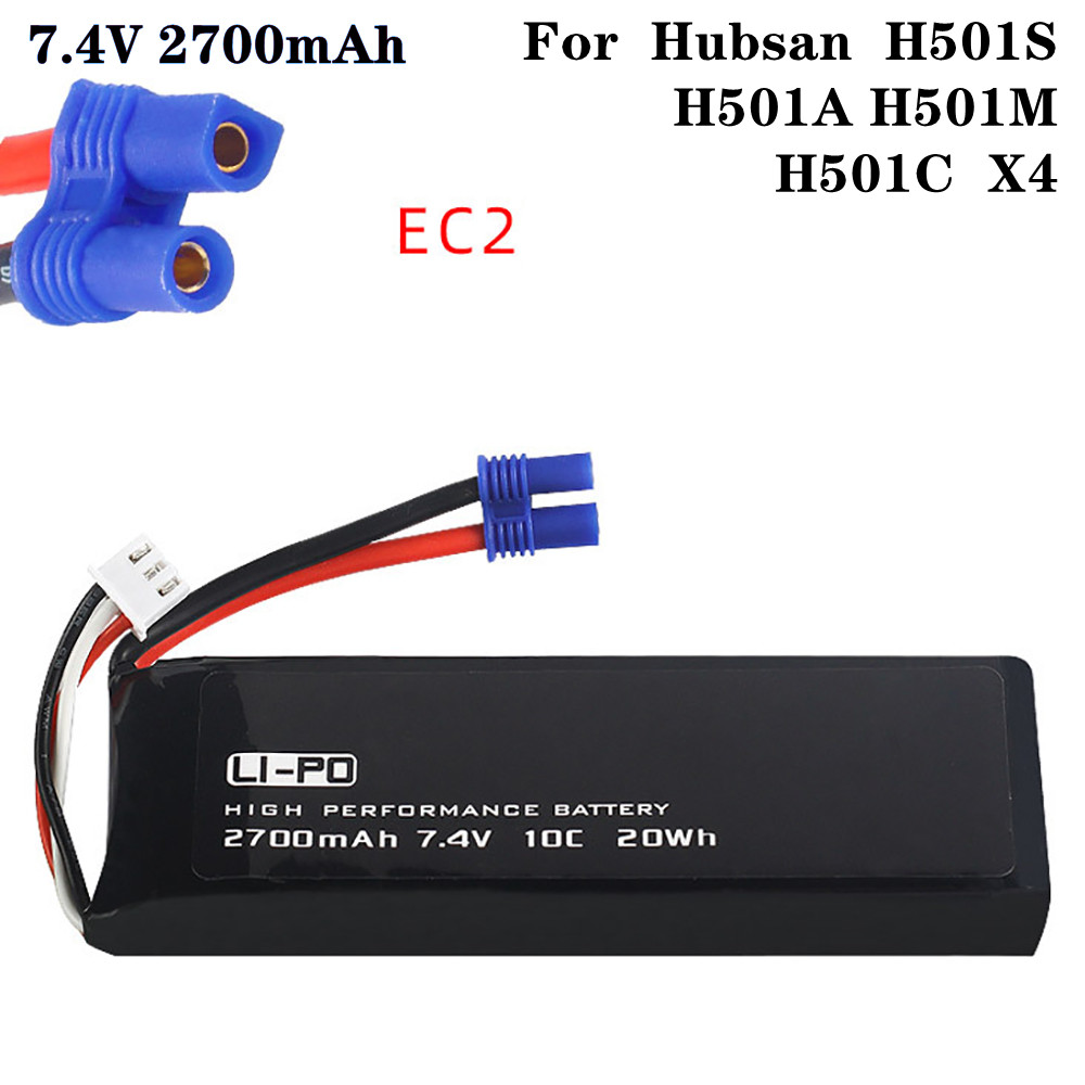 Baterai asli 7.4V 2700mAh 10C  - Dron Rc Quadcopter ulasan dan harga
