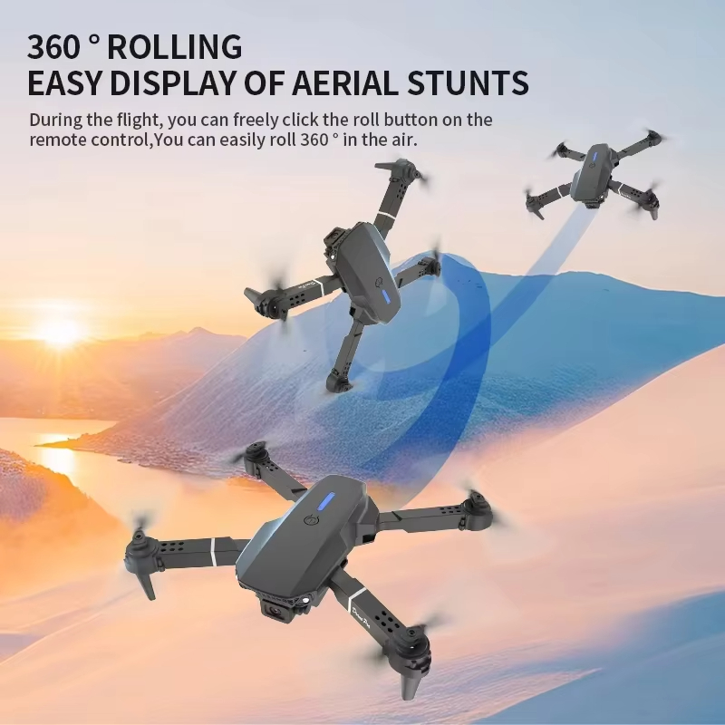 Drone E88 Baru 2026 Kamera HD  - Rc Drone E88 ulasan dan harga