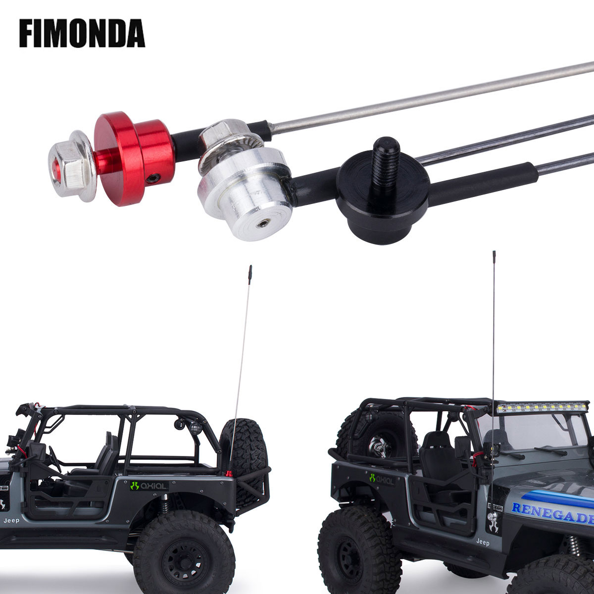 50cm antena simulasi logam dap - Rc Car Body Shell ulasan dan harga