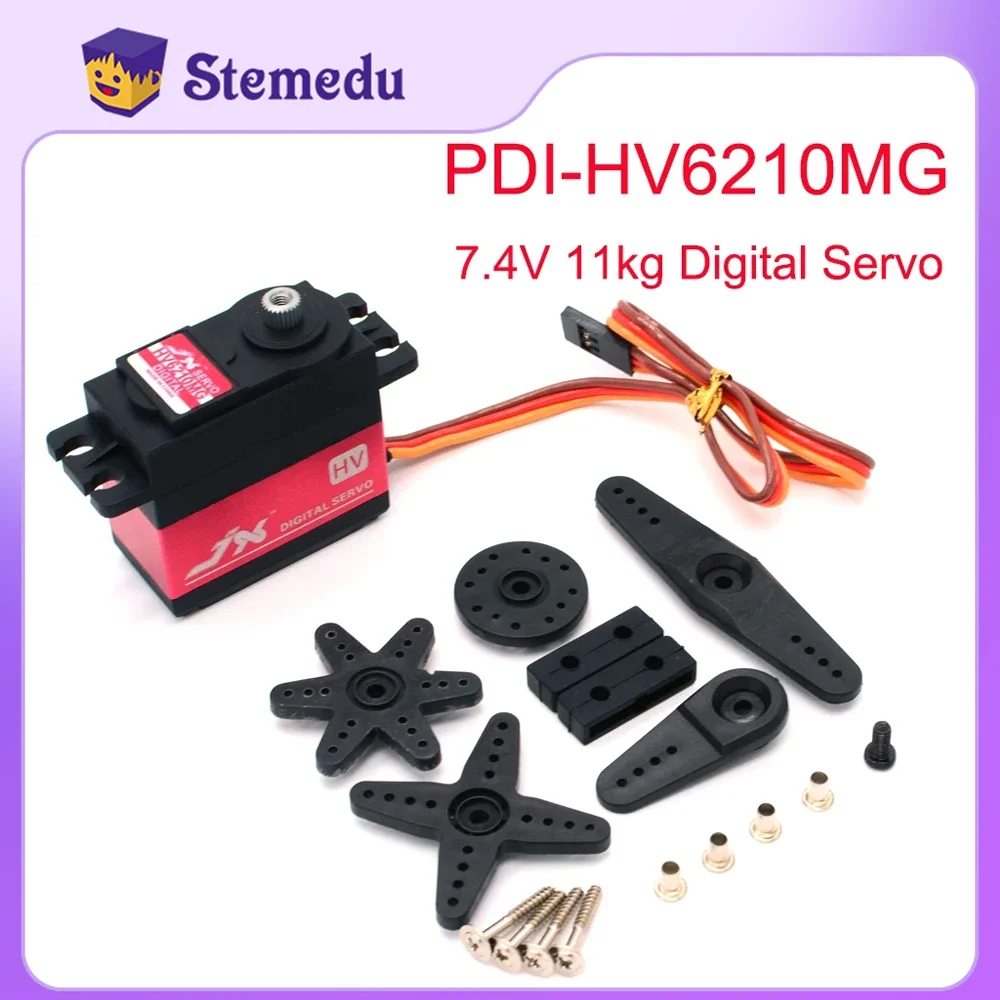 JX Servo PDI-HV6210MG 11Kg Tor - Drone Motor Rc Car ulasan dan harga